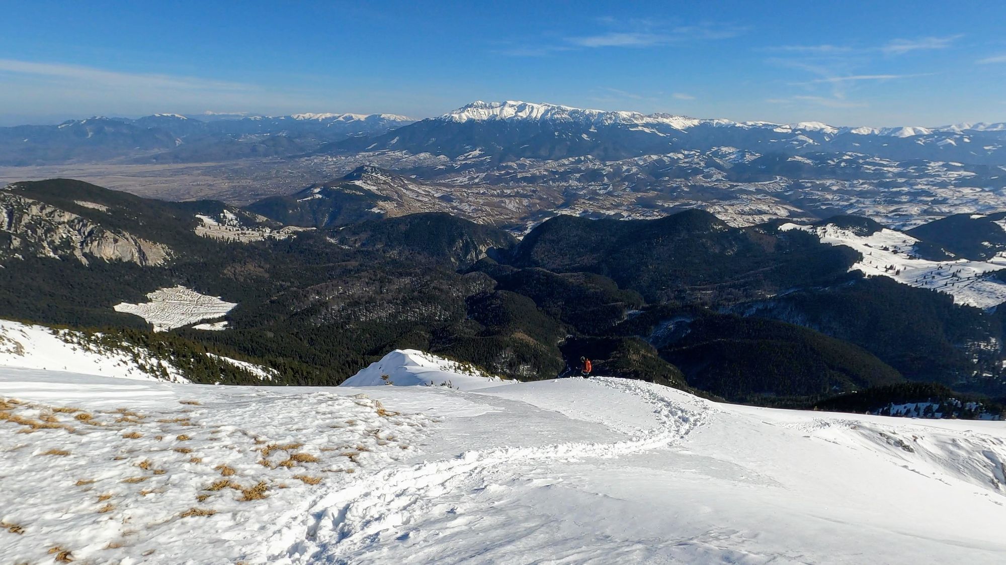 Piatra Craiului: creasta nordică iarna