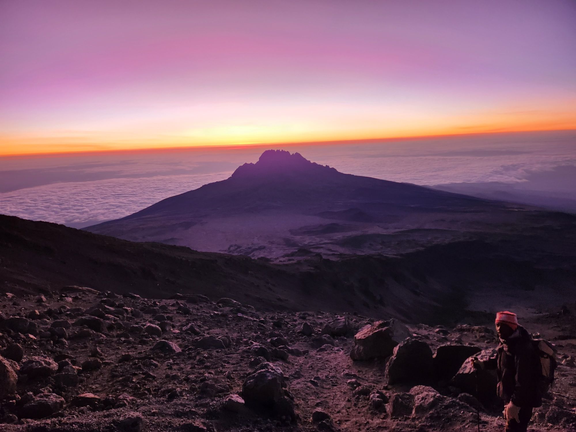 Plimbare pe Kilimanjaro. Vârful Uhuru (5895 m) - cel mai înalt din Tanzania