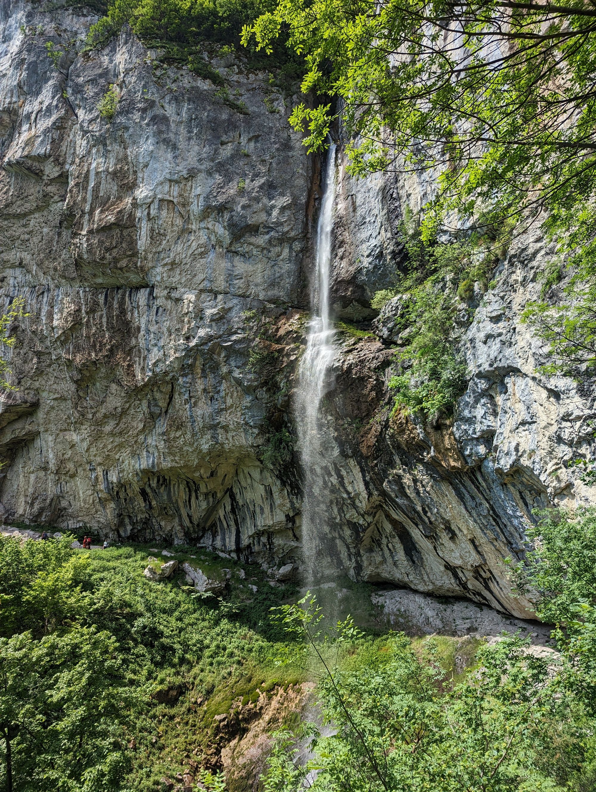 Cascada Vânturătoarea, Munții Cernei