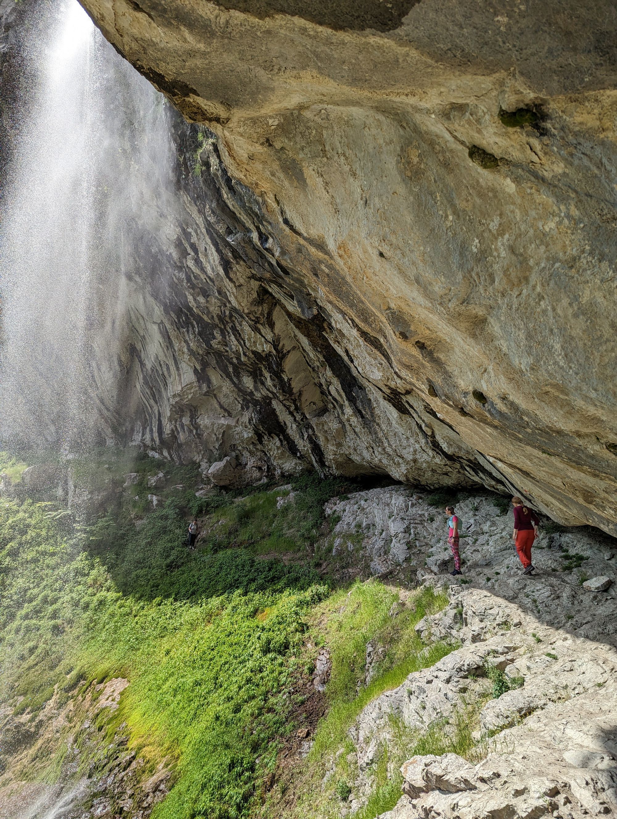 Cascada Vânturătoarea, Munții Cernei