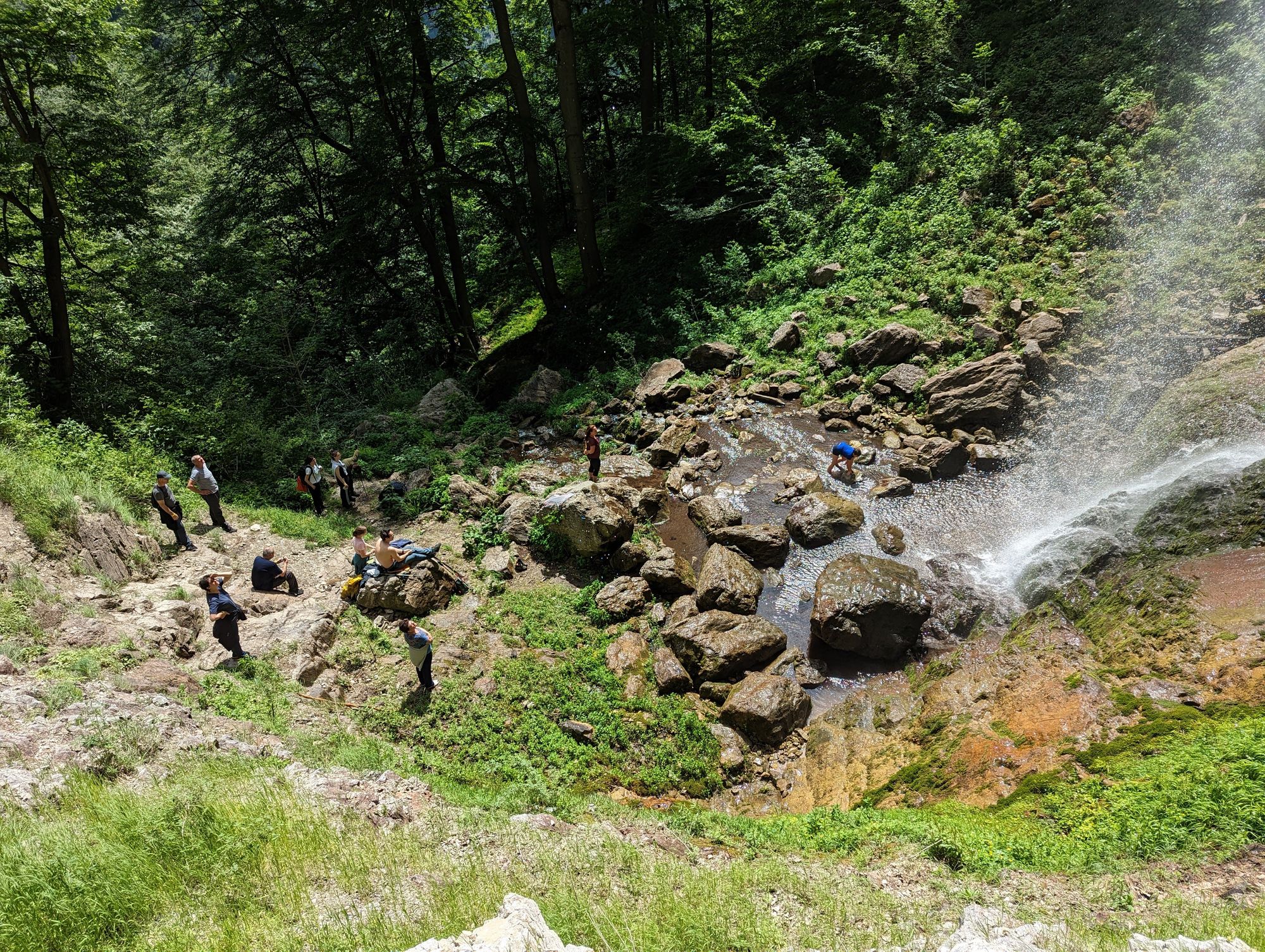 Cascada Vânturătoarea, Munții Cernei