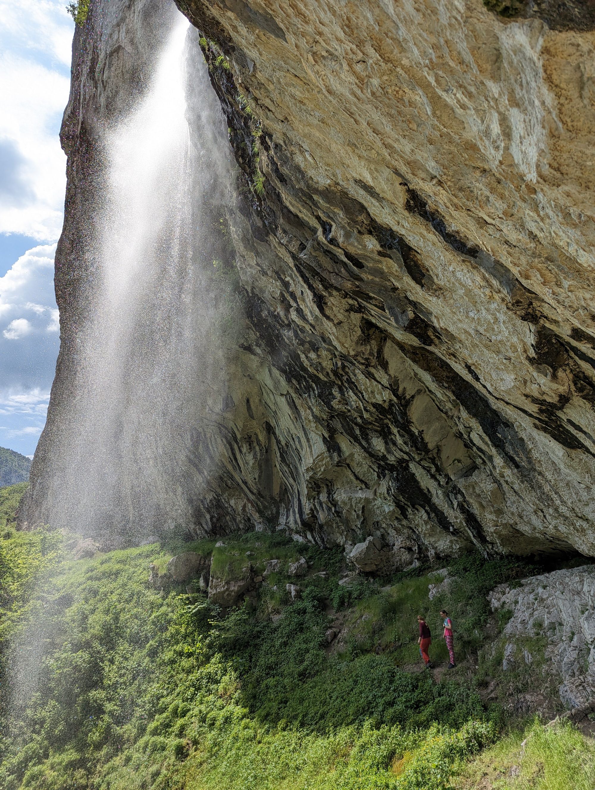 Cascada Vânturătoarea, Munții Cernei