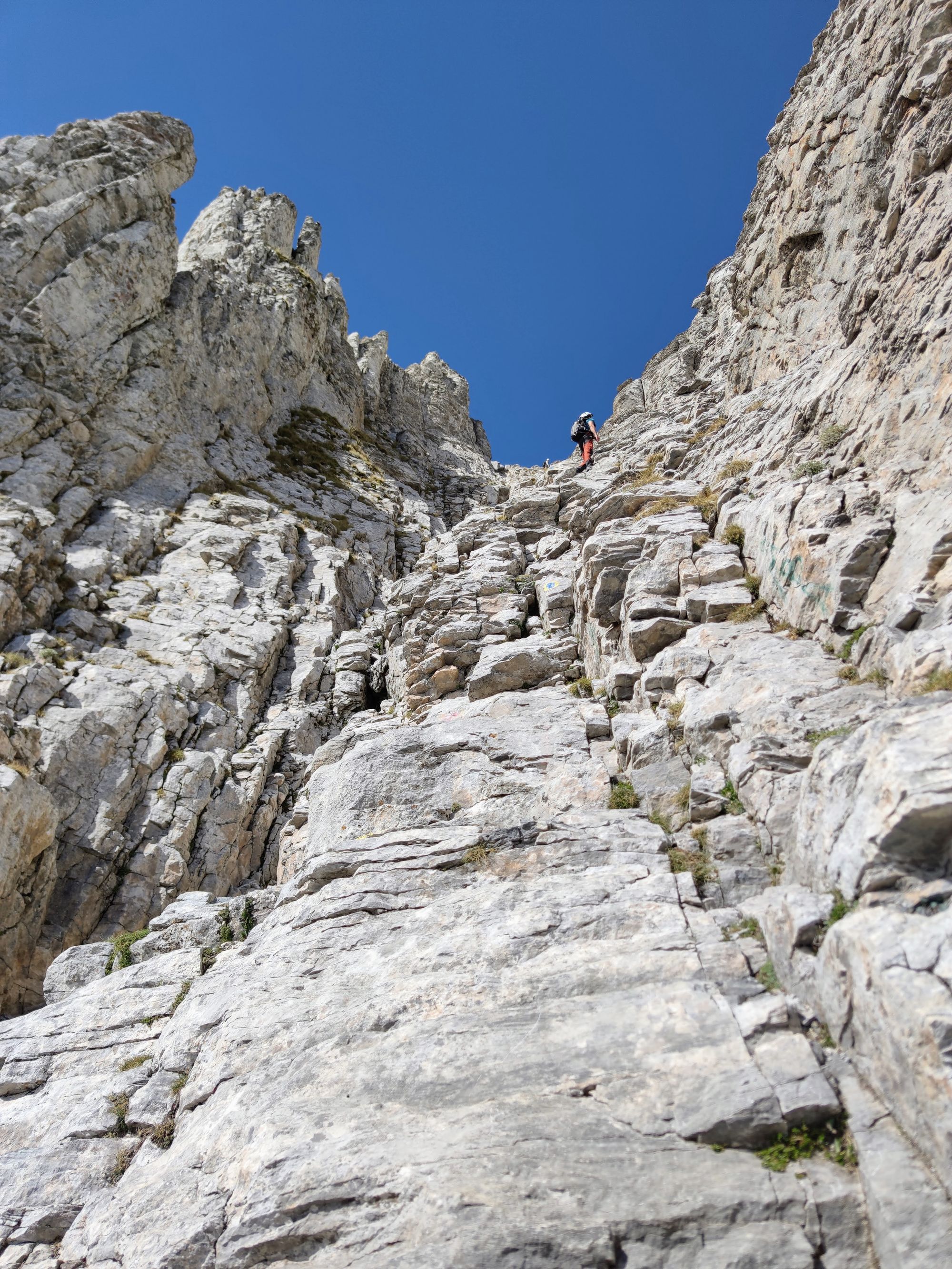 Traseu de o zi pe Muntele Olimp: Prionia - Refugiul A - Zonaria - Culoarul Louki - Mytikas - Skala - Skolio și înapoi