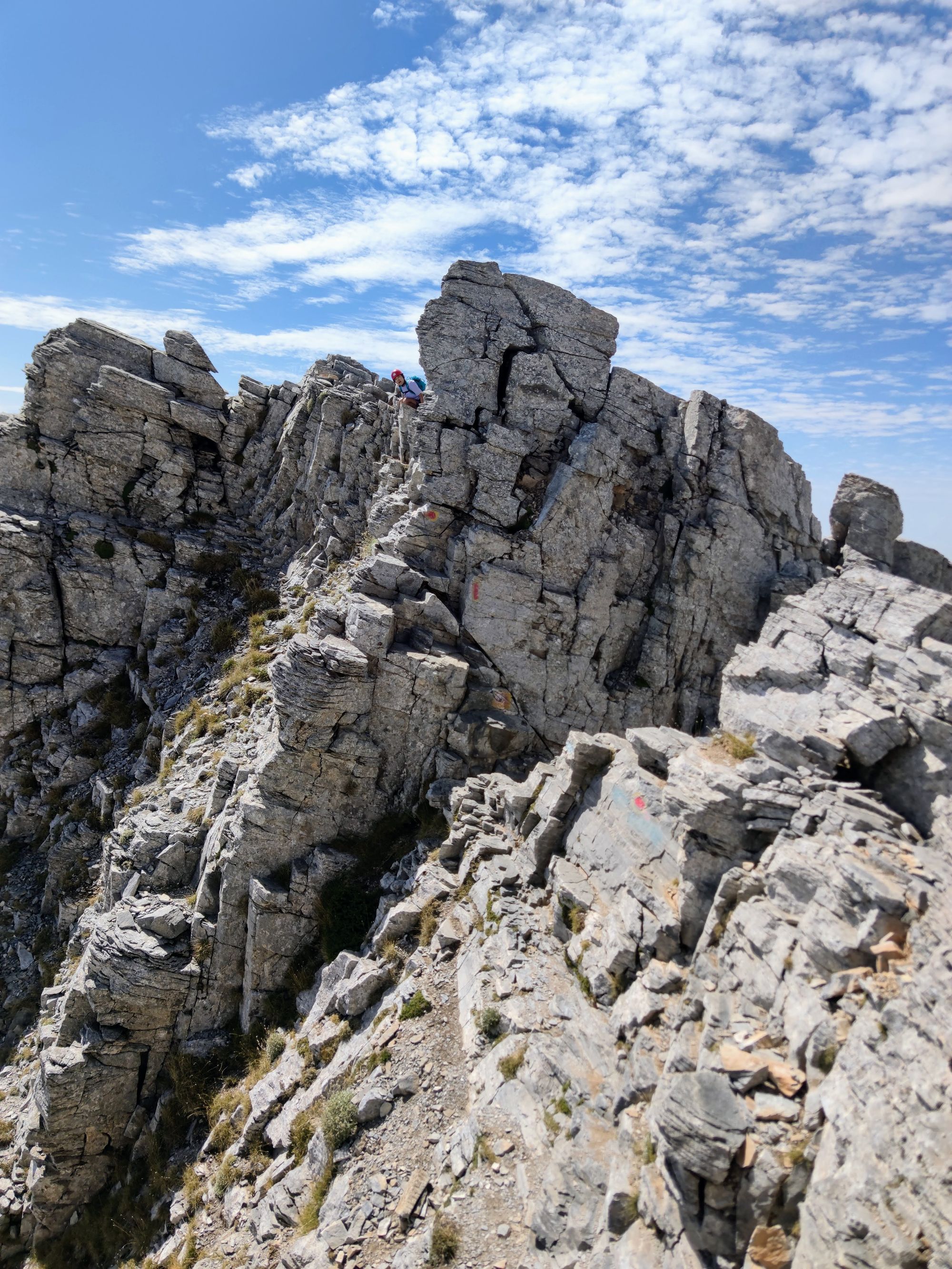 Traseu de o zi pe Muntele Olimp: Prionia - Refugiul A - Zonaria - Culoarul Louki - Mytikas - Skala - Skolio și înapoi