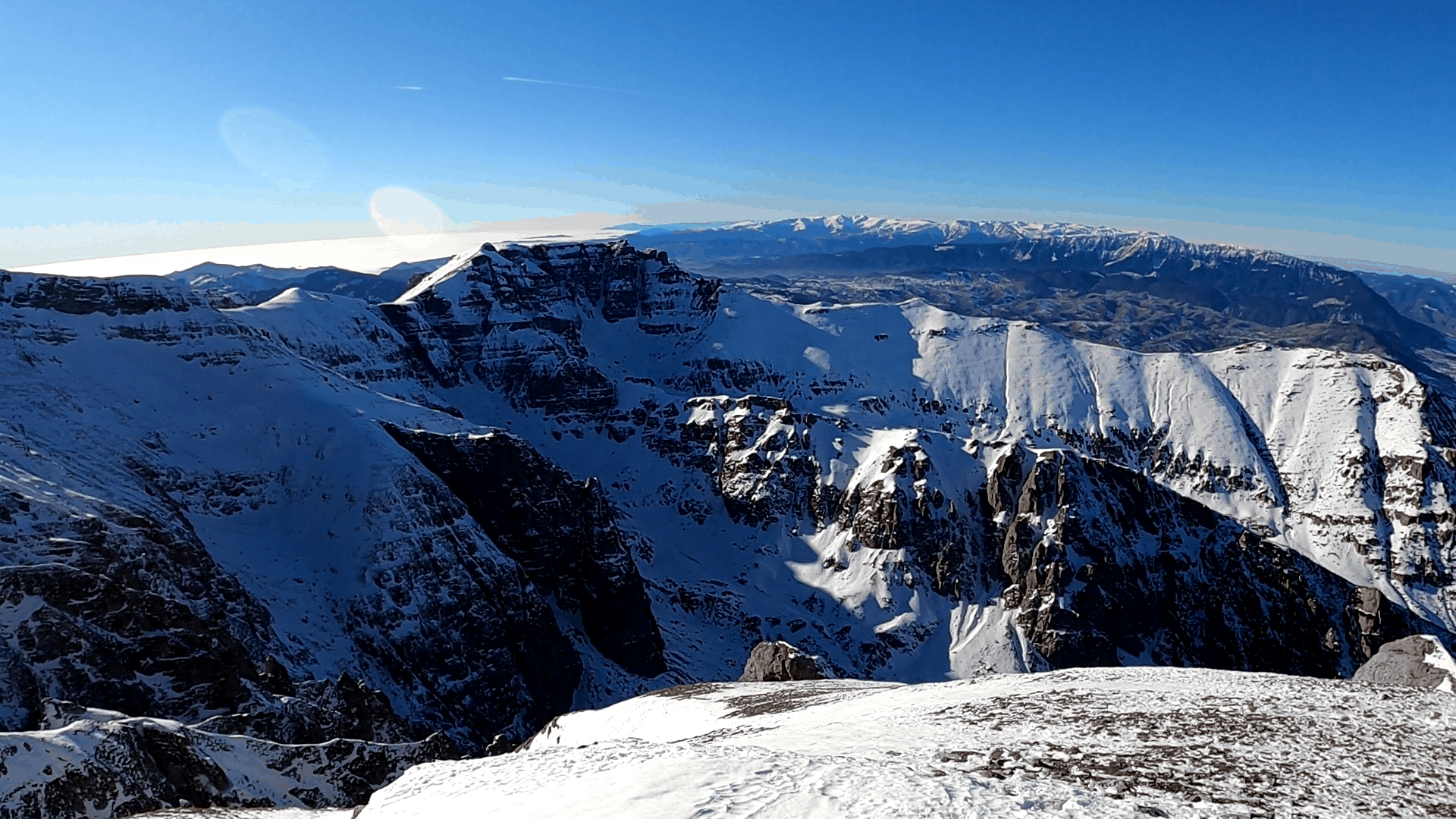 Bucegi iarna: Alergare montană pe Creasta Bucșoiului