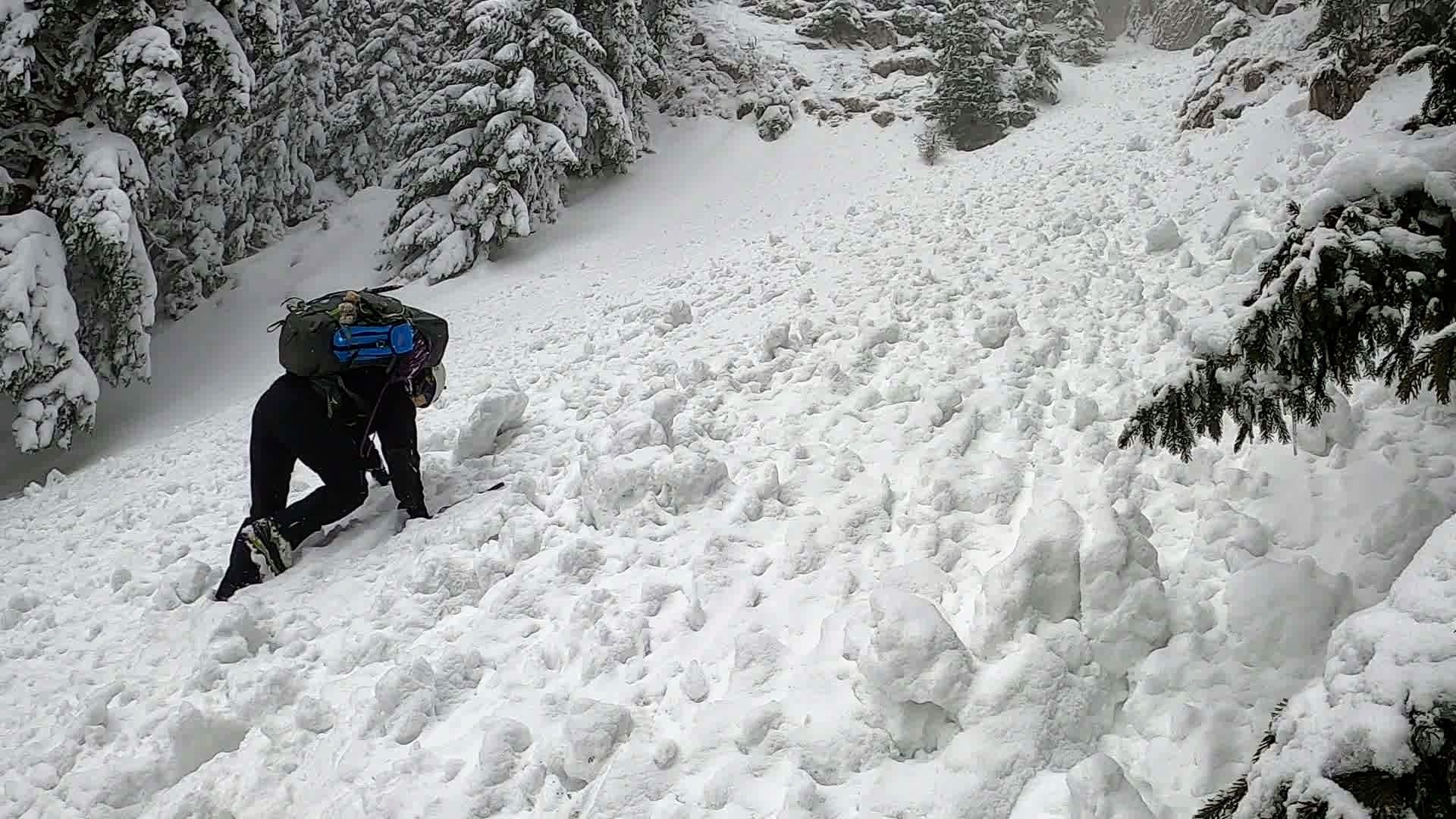 Piatra Craiului iarna: traseul Carol Lehmann