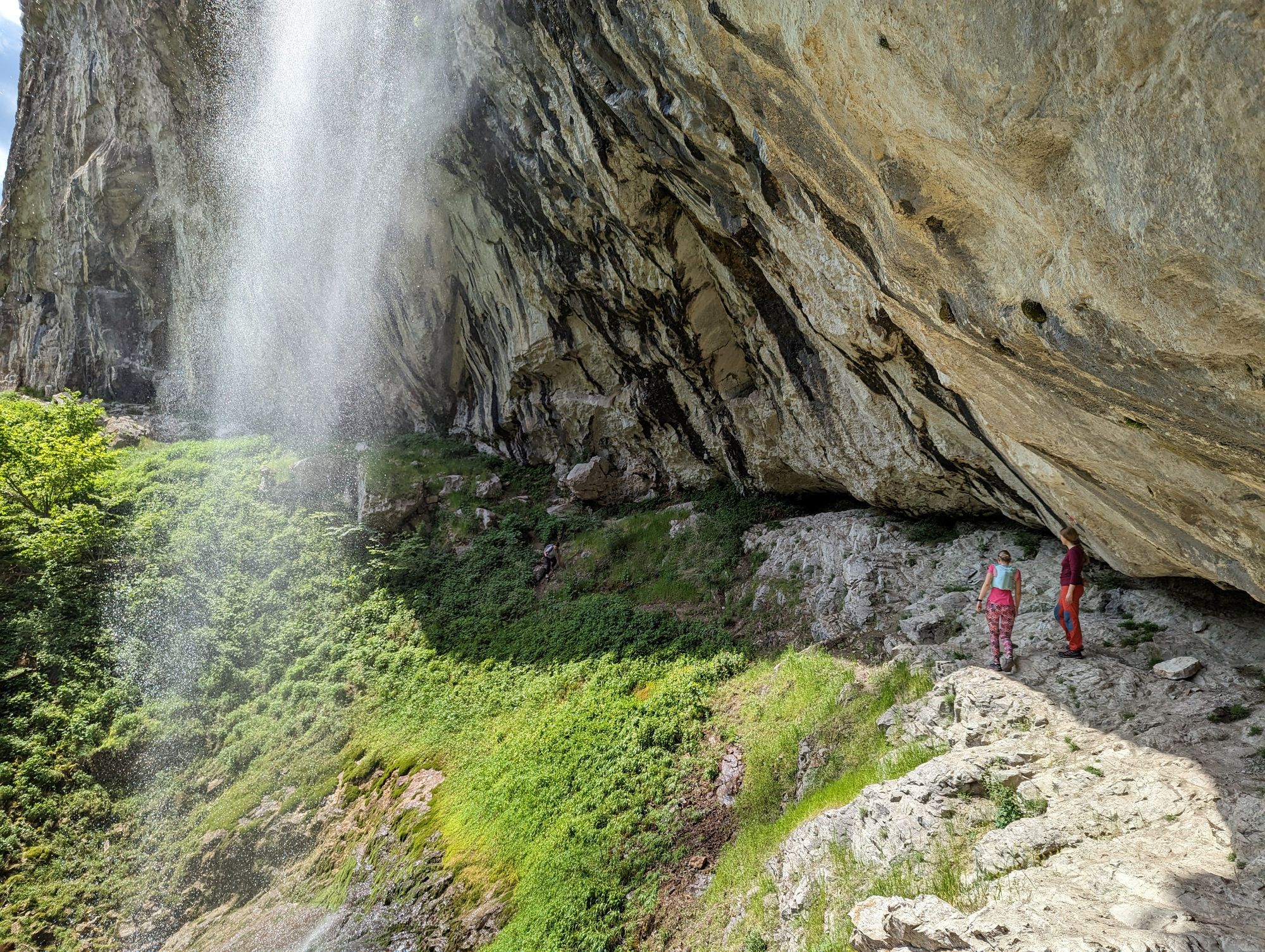 Cascada Vânturătoarea, Munții Cernei